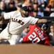Illustration for article titled Madison Bumgarners Pivotal Error Gives Nationals Game 3 Over Giants